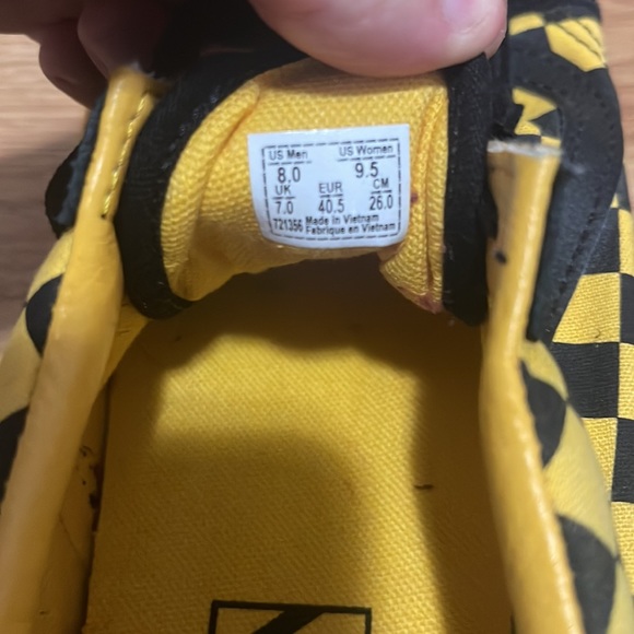 VANS checkered shoes - Picture 4 of 4